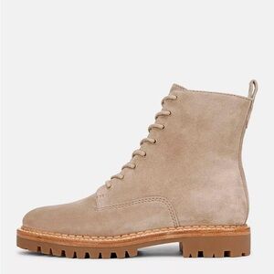 VINCE Cabria Lug Boots Suede